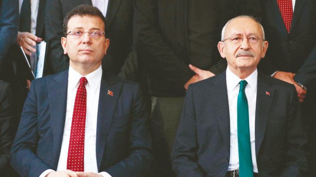 CHP Genel Başkanı Kemal Kılıçdaroğlu ve İBB Başkanı Ekrem İmamoğlu.