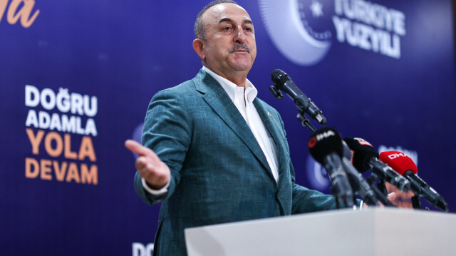 Le ministre des Affaires étrangères de la République de Türkiye, Mevlüt Çavuşoğlu. Crédit photo: AGENCE ANADOLU