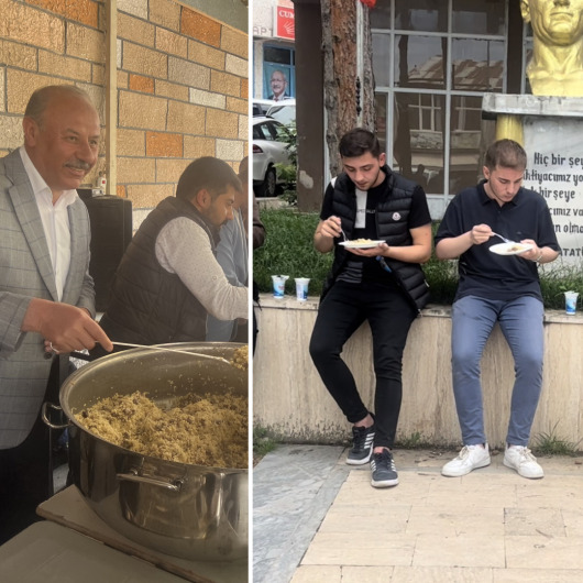 Cumhurbaşkanı Erdoğan'ın seçim başarısı için kurban kesti