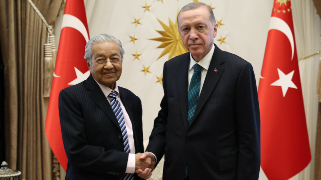 Cumhurbaşkanı Erdoğan - Eski Malezya Başbakanı Mahathir Muhammed