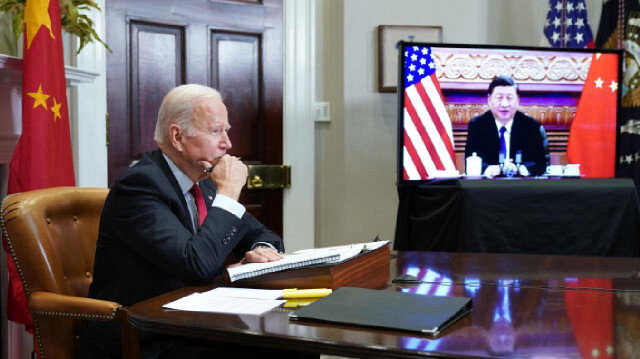 ABD Başkanı Joe Biden - Çin Devlet Başkanı Şi Cinping