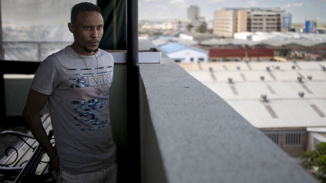 Ressortissant sud-africain, Trevin Brownie, modérateur de contenu sur Facebook. Crédit Photo: Tony KARUMBA / AFP