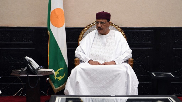 Le Président de la République du Niger, Mohamed Bazoum. Crédit photo: BERTRAND GUAY / AFP