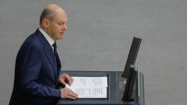 Le Chancelier fédéral d'Allemagne, Olaf Scholz. Crédit photo: ODD ANDERSEN / AFP
