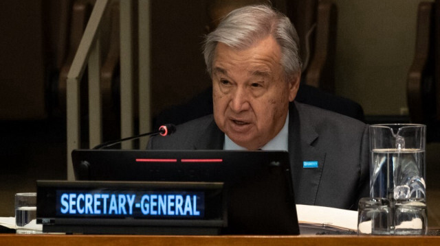 Le secrétaire général des Nations unies, António Guterres. Crédit photo: YUKI IWAMURA / AFP
