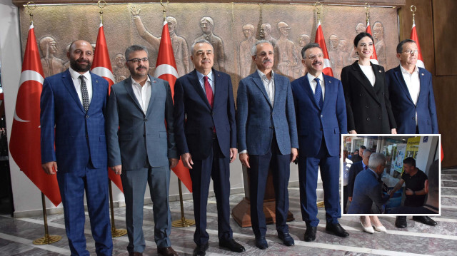 Ulaştırma ve Altyapı Bakanı Abdulkadir Uraloğlu, Aydın ziyareti kapsamında Valiliği ziyaret etti. 