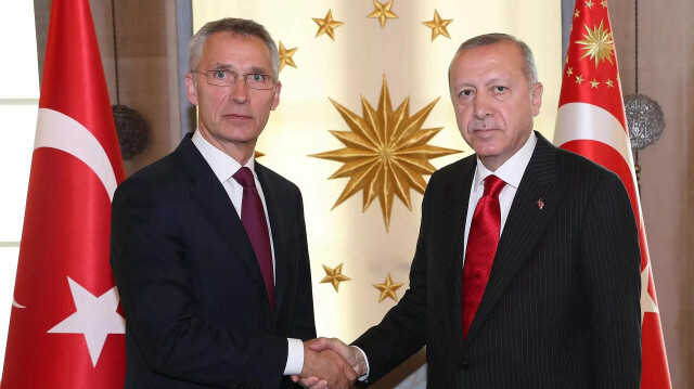 NATO Genel Sekreteri Jens Stoltenberg - Cumhurbaşkanı Recep Tayyip Erdoğan