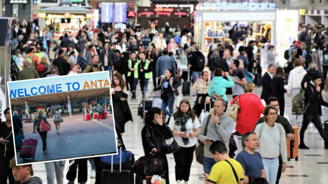  Antalya'da 5 milyon turist sayısı geçildi.
