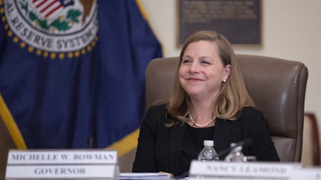 Michelle Bowman, membre du conseil des gouverneurs de la Réserve fédérale (Fed). Crédit Photo: Eric BARADAT / AFP

