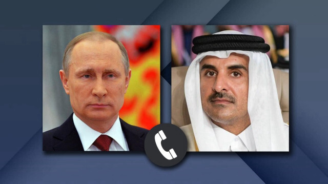 Putin ve Katar Emiri Al Thani