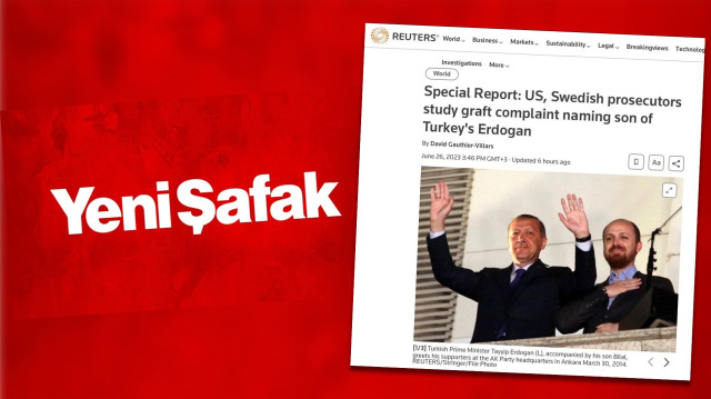 Yeni Şafak  Cumhurbaşkanı Erdoğan ve ailesi hakkındaki yalan haber nedeniyle Reuters haber ajansı ile sözleşmelerini feshetti.