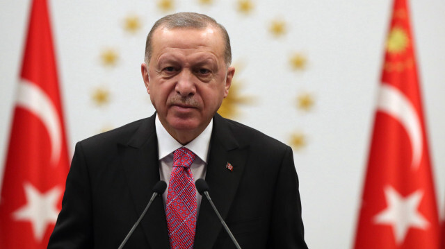 Cumhurbaşkanı Recep Tayyip Erdoğan görüşmelerde bulundu.