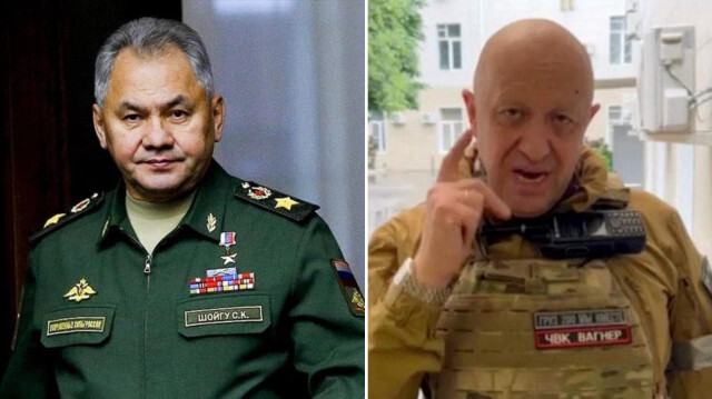 Rusya Savunma Bakanı Sergey Şoygu - Wagner lideri Yevgeni Prigojin