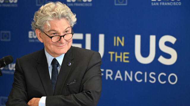 Le commissaire européen au Marché intérieur, Thierry Breton. Crédit Photo: Josh Edelson / AFP

