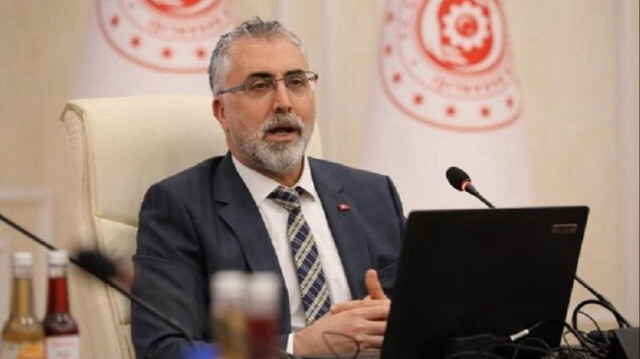 Çalışma ve Sosyal Güvenlik Bakanı Vedat Işıkhan. 