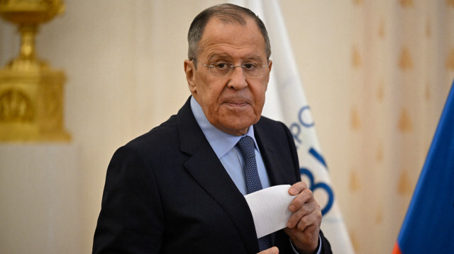 Le ministre des Affaires étrangères de la Fédération de Russie, Sergueï Lavrov. Crédit Photo: Alexander NEMENOV / AFP

