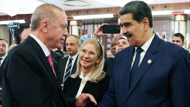 Venezuela Devlet Başkanı Maduro, Cumhurbaşkanı Erdoğan'ın Göreve Başlama Töreni'nin görüntülerini paylaştı.