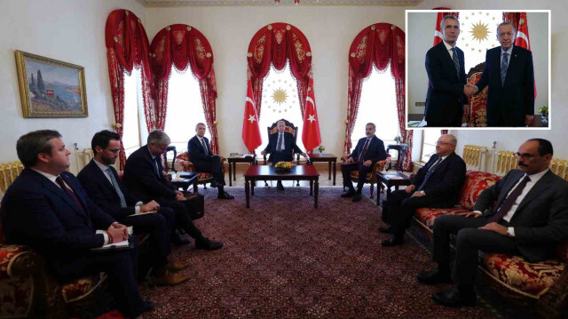 Cumhurbaşkanı Erdoğan, NATO Genel Sekreteri Stoltenberg’i kabul etti.