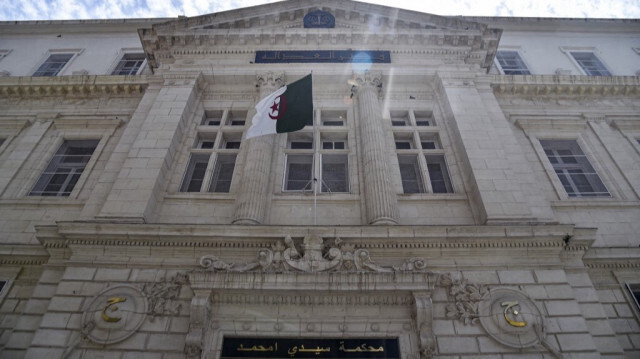 Le palais de justice dans la capitale algérienne Alger. Crédit Photo: RYAD KRAMDI / AFP