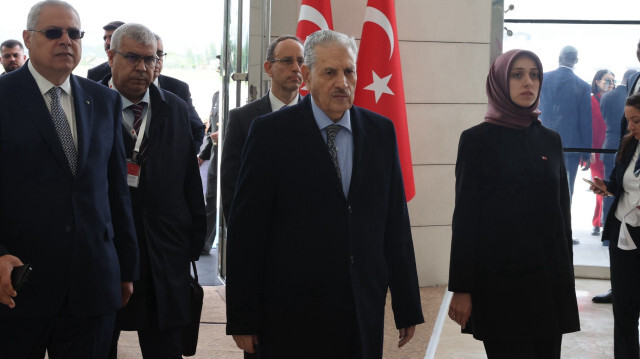 Algerian President of the Council of the Nation Salah Goudjil arrives in Ankara to attend Turkish President Erdogan's inauguration ceremony
