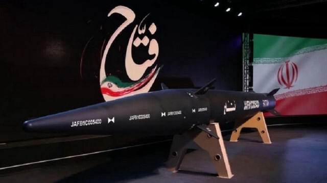 Le premier missile balistique hypersonique conçu en Iran. Crédit photo: IHA