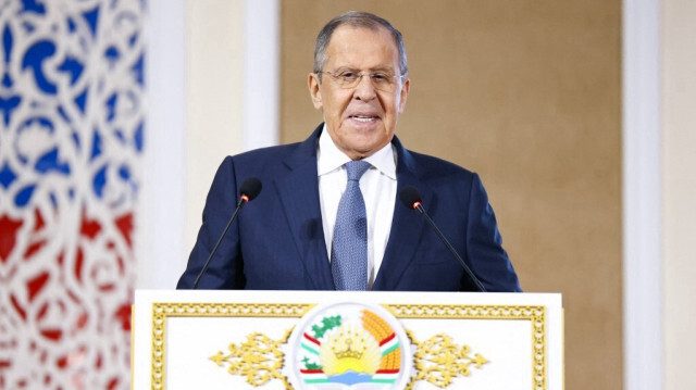 Le Ministre des Affaires étrangères de la Fédération de Russie, Sergueï Lavrov. Crédit photo: HANDOUT / RUSSIAN FOREIGN MINISTRY / AFP