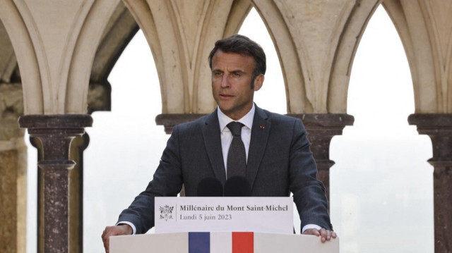 Le Président de la République française, Emmanuel Macron. Crédit photo: LUDOVIC MARIN / POOL / AFP
