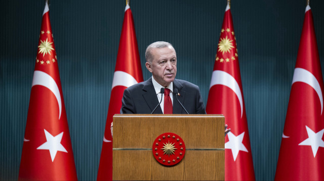 Cumhurbaşkanı Recep Tayyip Erdoğan ilk kabine toplantısı sonrası açıklamalarda bulundu.