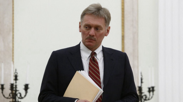 Le porte-parole présidentiel russe, Dmitri Peskov. Crédit photo: SERGEI KARPUKHIN / POOL / AFP
