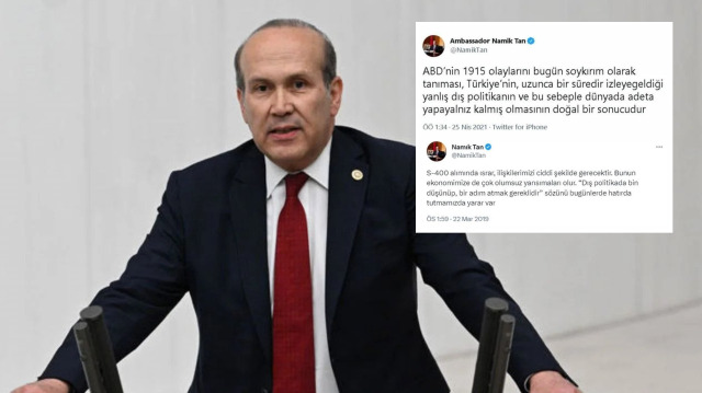 Kılıçdaroğlu'nun danışman olarak atadığı CHP vekili Namık Tan'ın skandal paylaşımları yeniden gündemde.