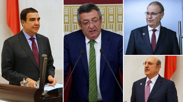 CHP'de Erdoğan Toprak ve Engin Altay yedi, Faik Öztrak, İlhan Kesici ve Yaşar Tüzün ise altı dönemdir milletvekili.
