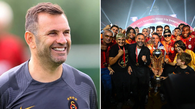 Okan Buruk sezonu Galatasaray ile zirvede tamamladı.