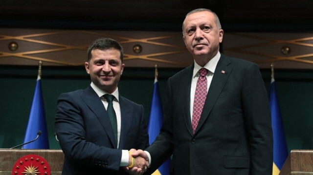 Cumhurbaşkanı Erdoğan ve Zelenskiy görüşmesi