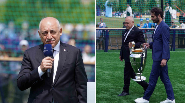 Mehmet Büyükekşi ile Hamit Altıntop, UEFA Şampiyonlar Ligi kupasını getirdi. 