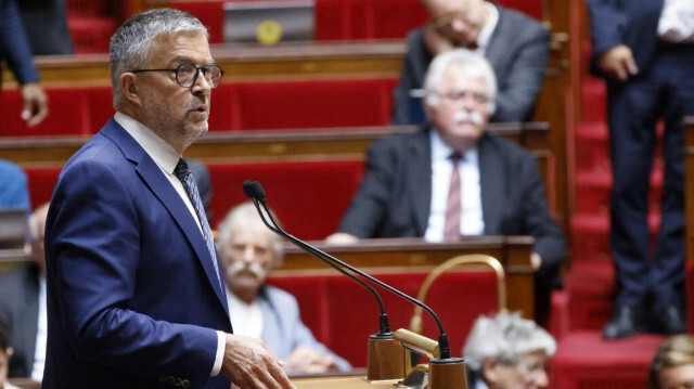 Le Député et Président français du groupe Libertés, Indépendants, Outre-mer et Territoires (LIOT), Bertrand Pancher. Crédit photo: LUDOVIC MARIN / AFP


