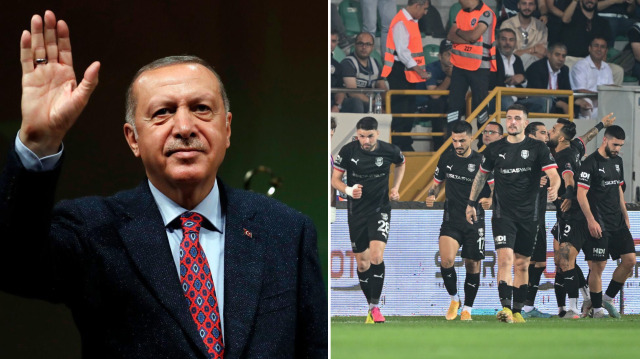 Cumhurbaşkanı Erdoğan, Süper Lig'e yükselen Pendikspor'u tebrik etti.