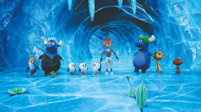 Kaptan Pengu ve Arkadaşları Buz Mandası’nın peşinde filmi.