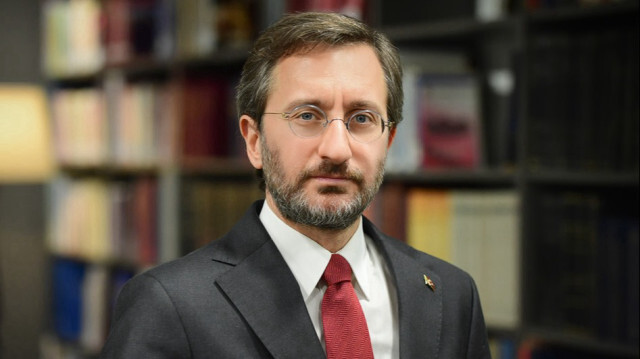 İletişim Başkanı Prof. Dr. Fahrettin Altun. 