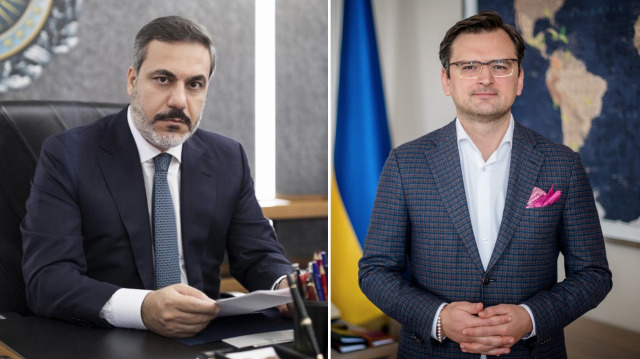 Dışişleri Bakanı Fidan, Ukraynalı mevkidaşı Kuleba ile görüştü.