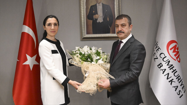 Türkiye Cumhuriyet Merkez Bankası (TCMB) Başkanı Hafize Gaye Erkan, görevi Şahap Kavcıoğlu'ndan devraldı.