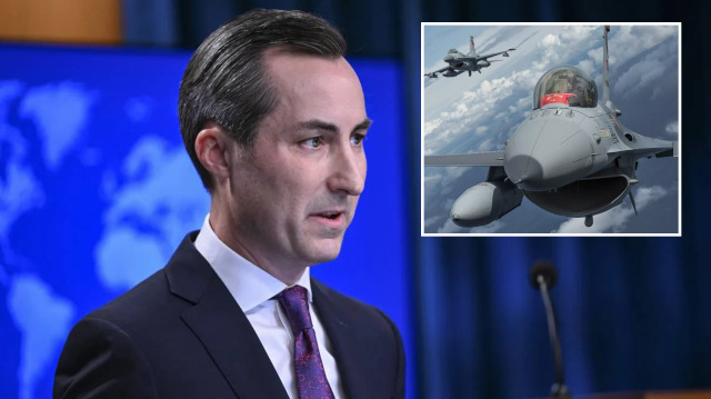 Dışişleri Bakanlığı Sözcüsü Matthew Miller,  Türkiye'ye F-16 satışını açıktan desteklediğini bildirdi.