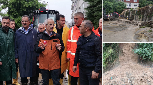 296 ekip, 184 makine ile kesintisiz yol açma çalışmaları devam ediyor. 