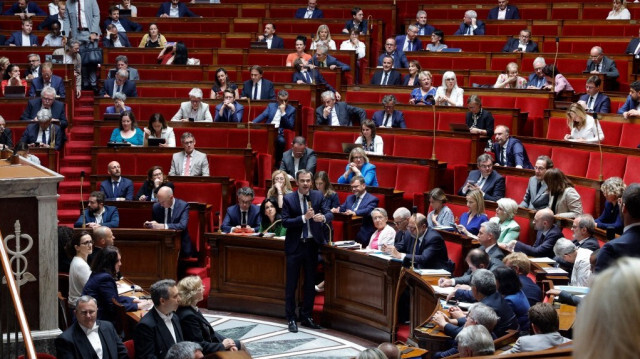 L’Assemblée nationale française. Crédit photo: GEOFFROY VAN DER HASSELT / AFP