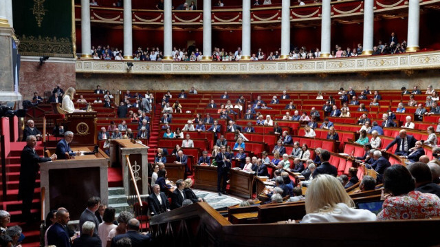 L'Assemblée Nationale en France. Crédit photo: GEOFFROY VAN DER HASSELT / AFP
