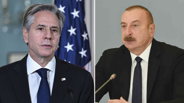 Antony Blinken - İlham Aliyev.