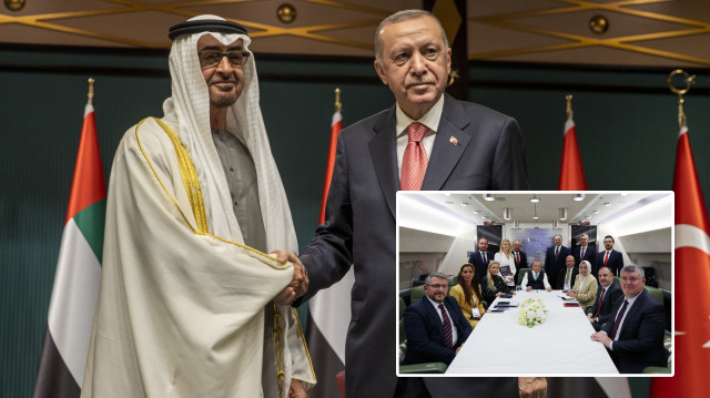 Muhammed bin Zayed - Cumhurbaşkanı Recep Tayyip Erdoğan