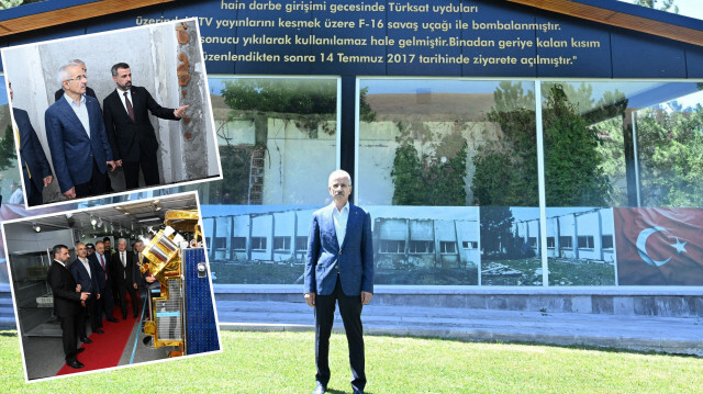 Bakan Uraloğlu 15 Temmuz darbe teşebbüsüyle mücadelede kilit noktalardan TÜRKSAT'ı ziyaret etti.