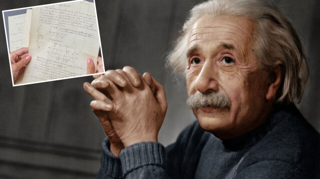 Albert Einstein'ın notları rekor fiyata satıldı

