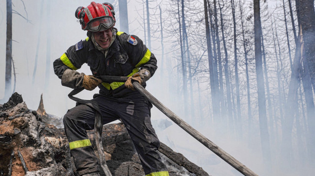 Crédit Photo: Lieutenant Emma UIISC7 / Societe De Protection Des Forets / AFP

