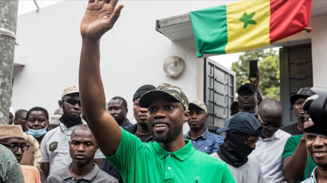 Ousmane Sonko, candidat de l'opposition à la présidentielle de 2024 au Sénégal. Crédit Photo: MUHAMADOU BITTAYE / AFP

